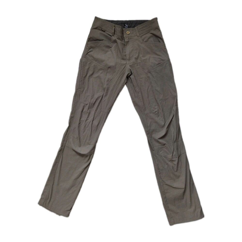 Kühl Green Stretch Hiking Pants Outdoor Trail Utility Lightweight Men 30x32 EUC